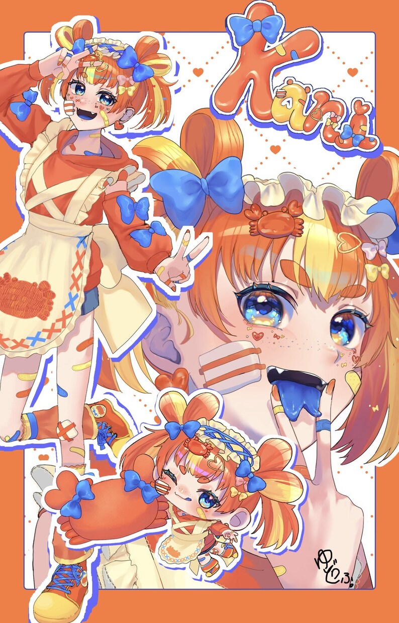 何でもOK❗️安くて速いかわいいイラスト描きます アイコン、歌ってみた、グッズ…貴方だけの用途に合ったイラスト イメージ5