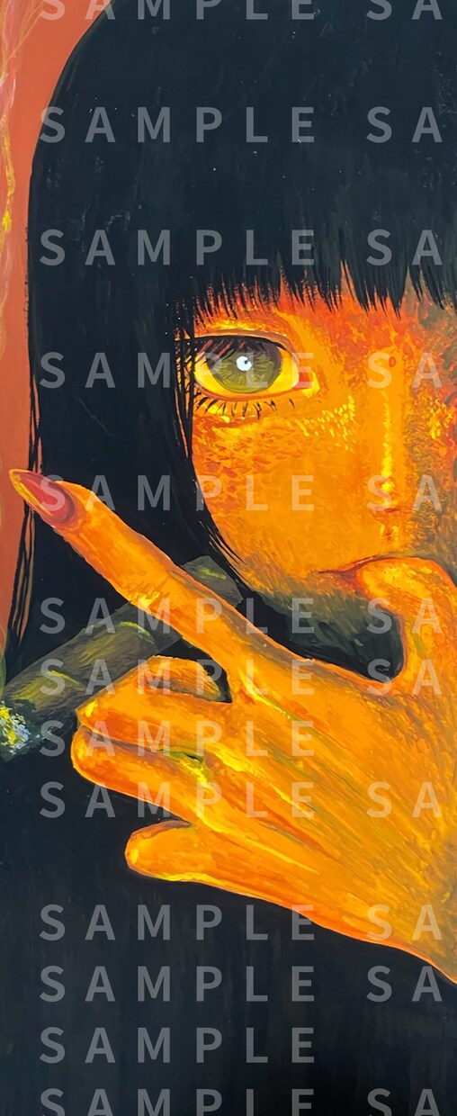 アナログの女の子のイラストを描きます 繊細な感情を、一枚の絵に。貴方の為のイラスト描きます イメージ2