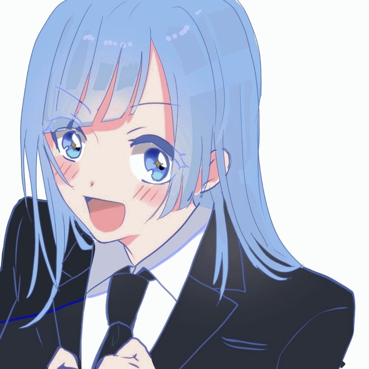 依頼キャラクターでイラスト制作をさせていただきます イラストの画風を4種類から選べます！ イメージ3