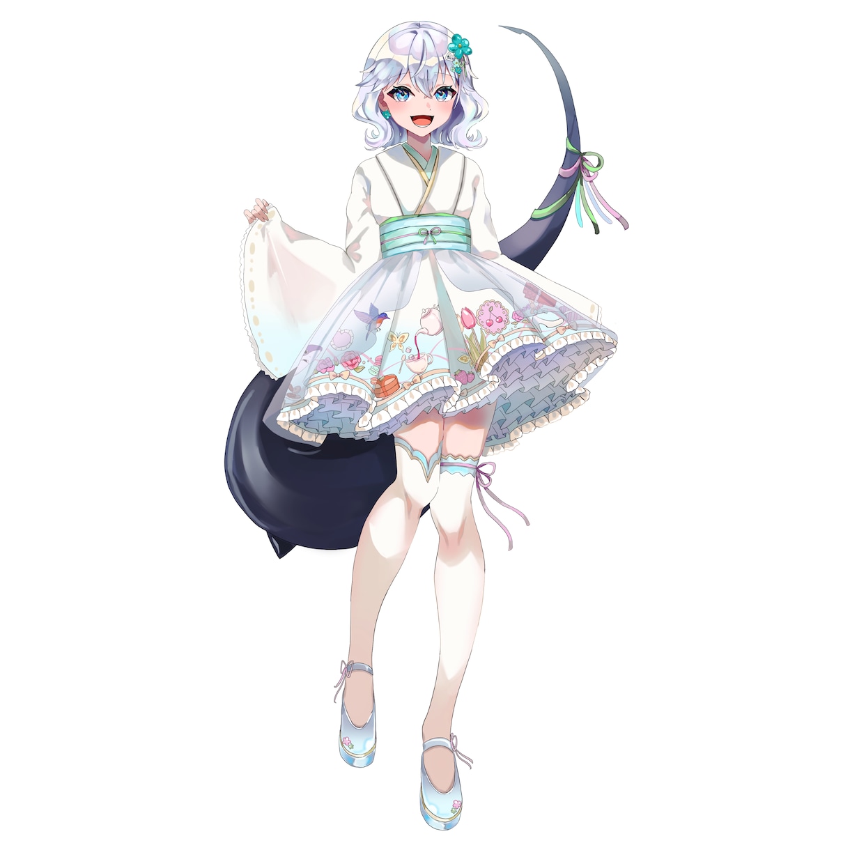 立ち絵(キャラデザ込み)を制作します 自分だけの可愛い、かっこいい、綺麗を一緒に作ります イメージ9