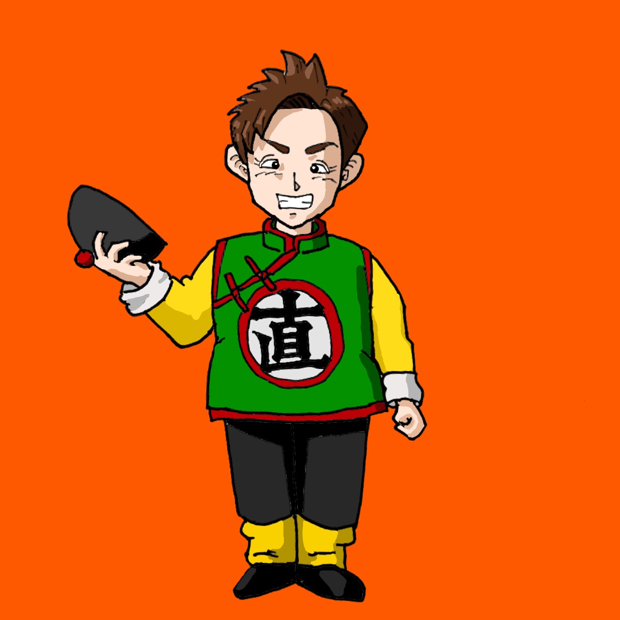 ドラゴンボール風のタッチで似顔絵描きます SNSのアイコンにしていただくことで目立つこと間違いなし！ イメージ10