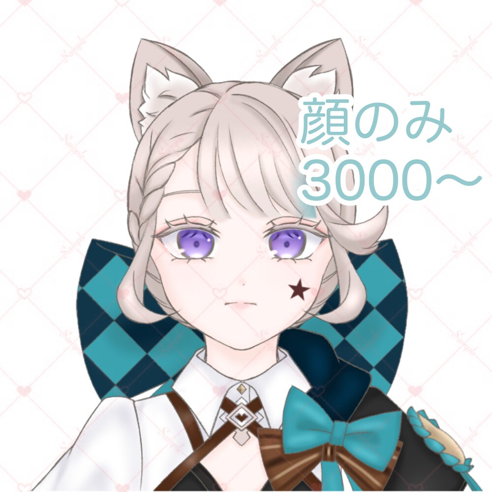 イラストオーダー受け付けます 簡易イラスト、コテキャラ、コテ同を受け付けています。 イメージ3