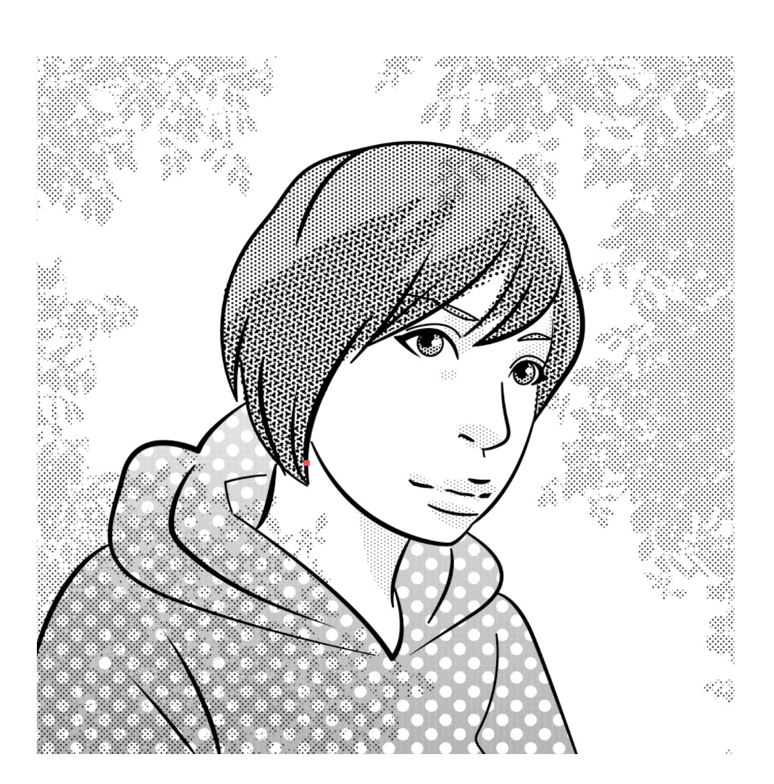 あなたの似顔絵を漫画風に仕上げます 名刺に、アイコンに、プレゼントに。漫画風の似顔絵はいかが？ イメージ2