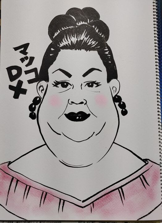 開運笑顔似顔絵☆彡笑顔あふれている似顔絵を描きます プロのヒーラーが笑顔があふれている似顔絵を描きます☆彡 イメージ2