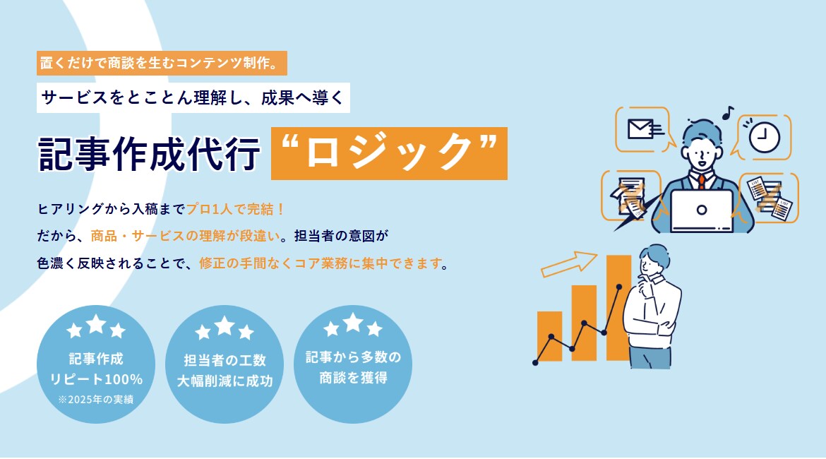 BtoB領域で数百万の商談を生む記事を作成します BtoB領域で商談創出実績多数 /元労組役員/元安全管理者 イメージ1