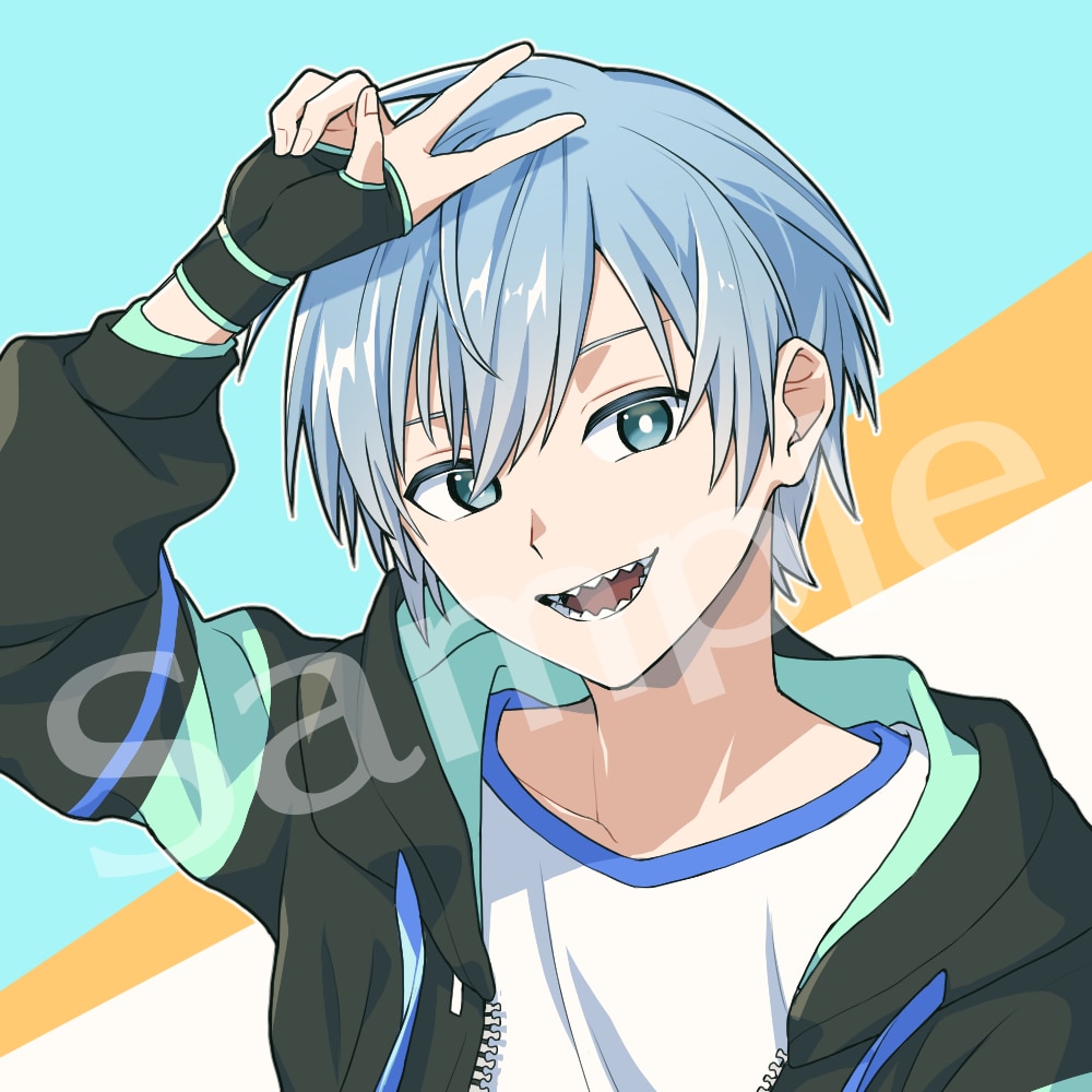 ご活動向けのキャラアイコンイラストをお作りします 期間限定価格＊3LCP絵可＊ラフまで修正は無制限！ イメージ6