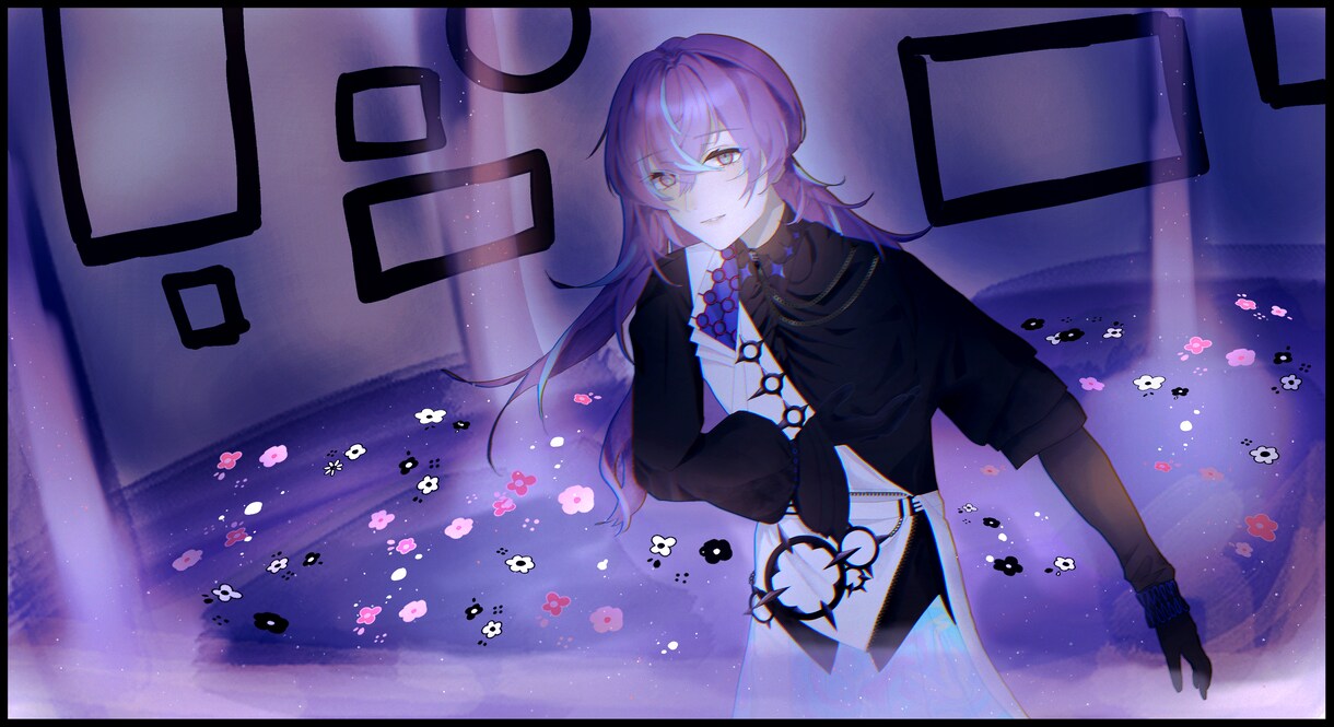 貴方の世界観を大切に絵を描きます 儚げで美しいキャラクターイラストをお求めの方に。 イメージ7