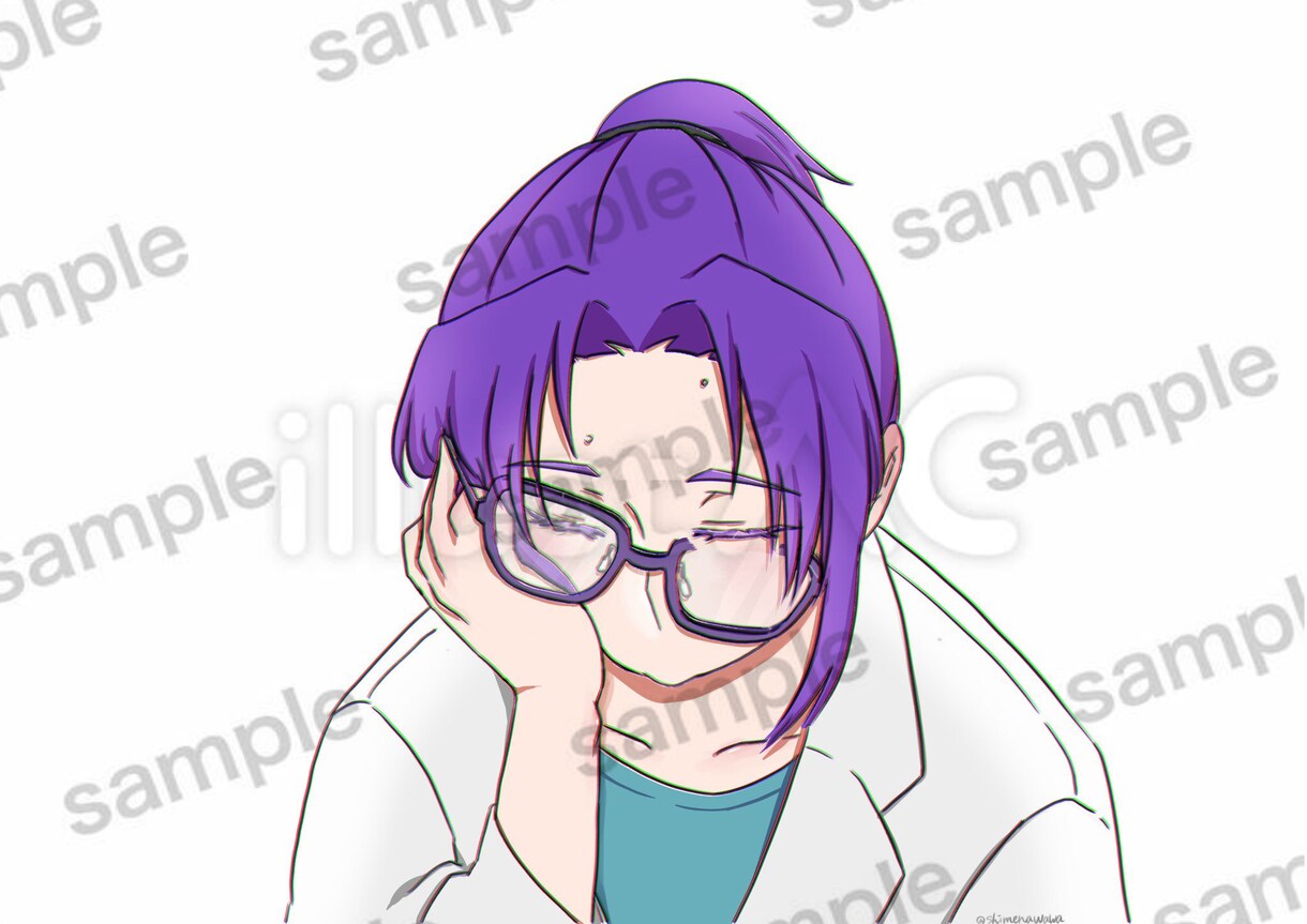 パッと目を引くカラーイラスト描きます お目目キラキラ、アニメ風イラストが得意です イメージ7