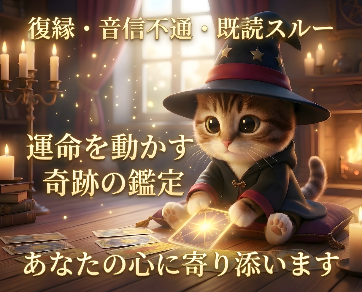 音信不通の彼の本音と再連絡の可能性を占います 既読スルーの理由と再連絡の可能性を占います イメージ1