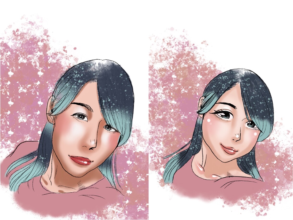 温かみのあるリアルタッチな似顔絵を描きます リアルタッチなので名刺やアイコンにピッタリ！贈り物にも◎ イメージ8