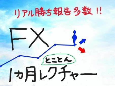 毎月限定５名！FX１か月とことんレクチャーします ☆口コミを見てください☆リアルな勝ち報告をいただいています！ イメージ1