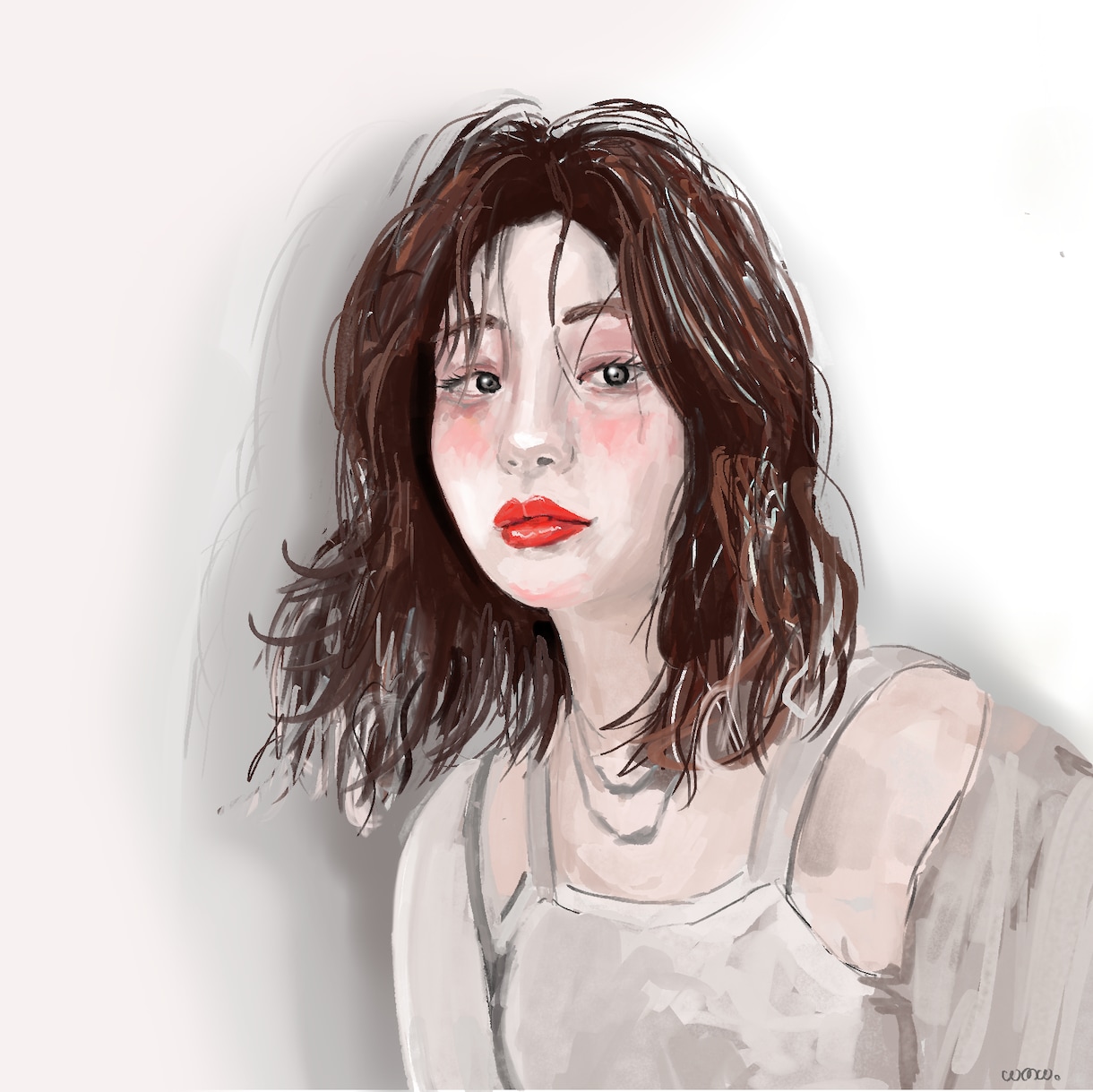 エモい似顔絵描きます ・SNSアイコンやプライベートに♪ イメージ2