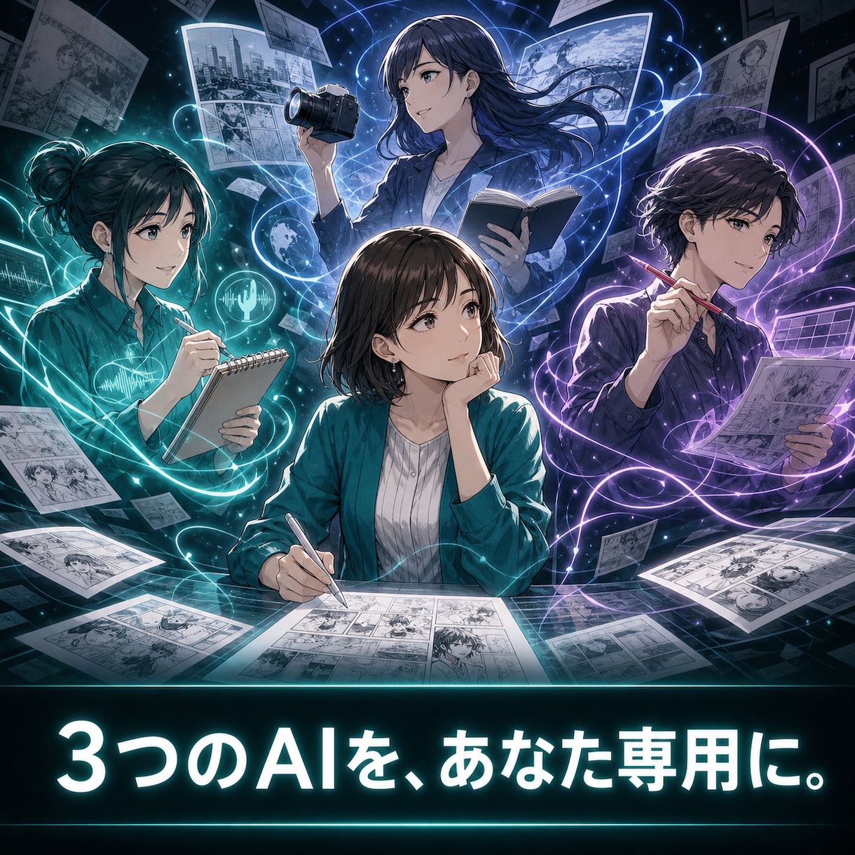 あなたオリジナルの漫画LPを作成します 漫画だから読まれる。想いが伝わる漫画LPを最短3日で納品。 イメージ3