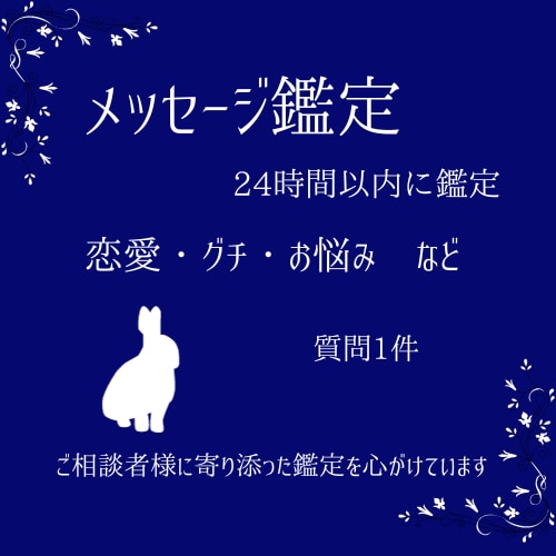 メッセージ鑑定いたします 今気になる事やお悩みを少しなくしてみませんか？ イメージ1