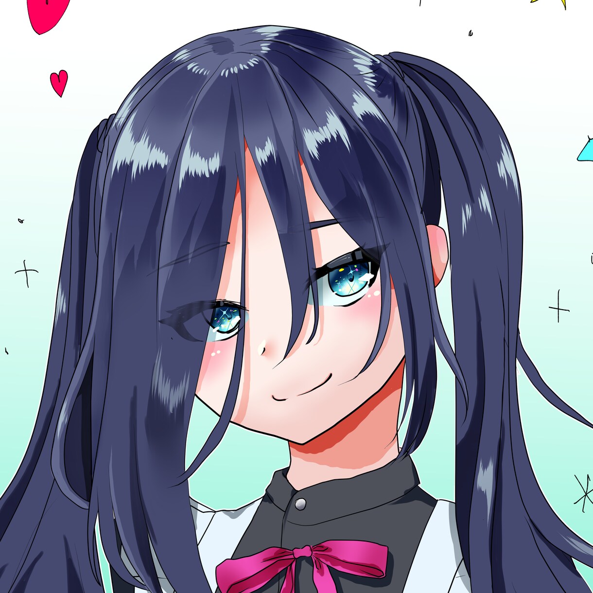 バストアップのSNSアイコン描きます 基本バストアップの構図ですが指定あれば全身かけます。 イメージ7