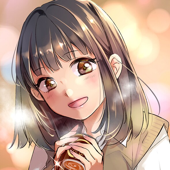 可愛い女性のアイコンイラスト描きます ぱっと目を惹く表情の女性を心を込めてお描きします！ イメージ1