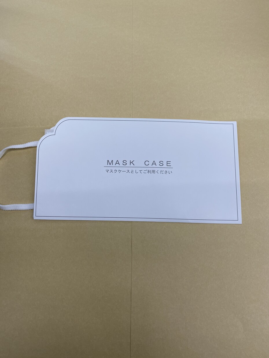 紙製オリジナルマスクケースベース販売致します オリジナルマスクケースベース版販売！ イメージ3