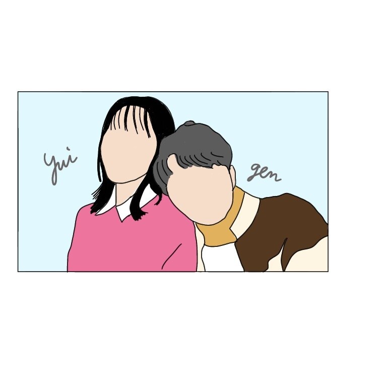 写真を元に線画テイストのお洒落なイラスト描きます パッと見てお洒落に仕上げます。 イメージ1