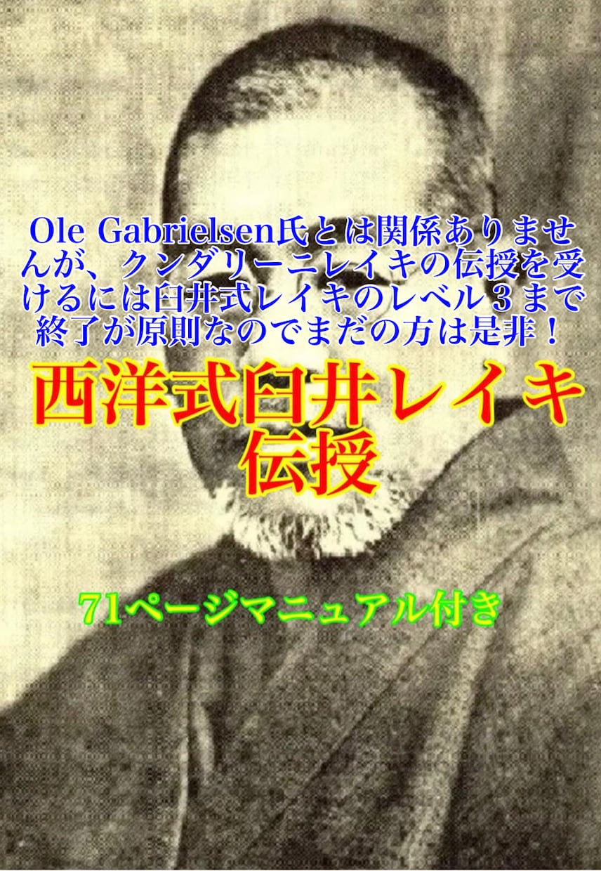 オレ・ガブリエルセン氏直伝エネルギー各種伝授します ☆クンダリーニレイキ®︎アルティメット他定期購入で色々伝授も イメージ7