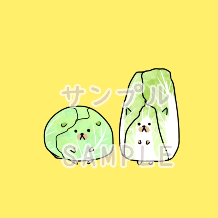 どんなものでも可愛くキャラクターにしちゃいます SNSアイコン、web チラシ、配布物のカットイラストなど イメージ3
