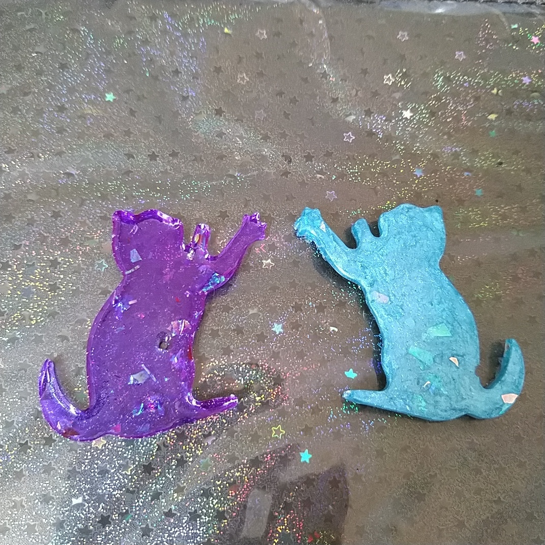 レジンでアクセサリーを作ってます 星、月、猫ちゃんメインで作成しております！ イメージ2