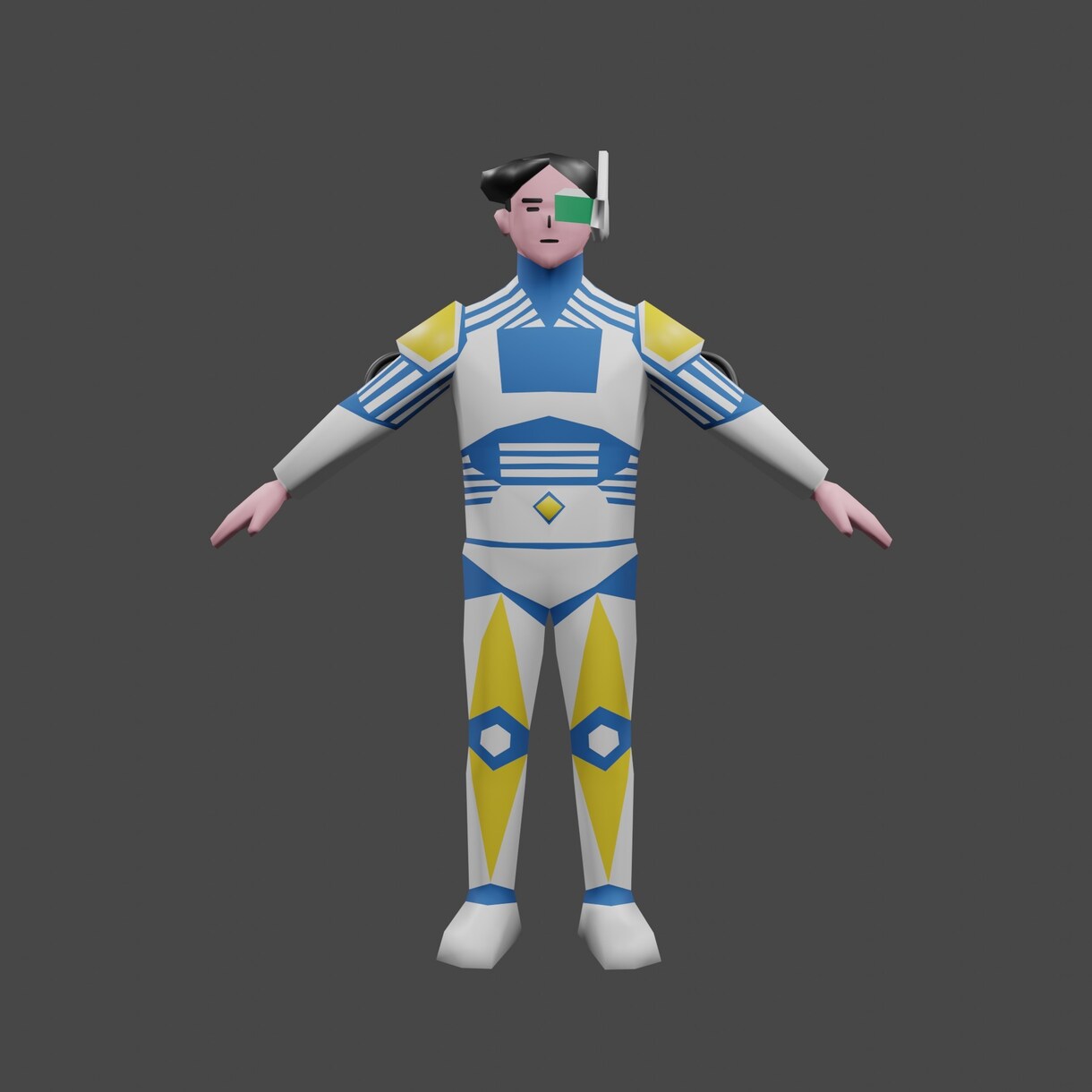 ローポリゴンの人物アバター作ります 動画素材、VR、SNSアバター、ゲーム、様々な用途に イメージ6