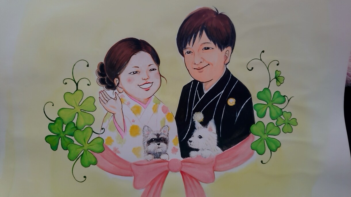 縁起物、似顔絵、鉛筆画 心を込めて手描きします お店やオフィス、運気が上がりそうな縁起物の絵はいかがですか？ イメージ6
