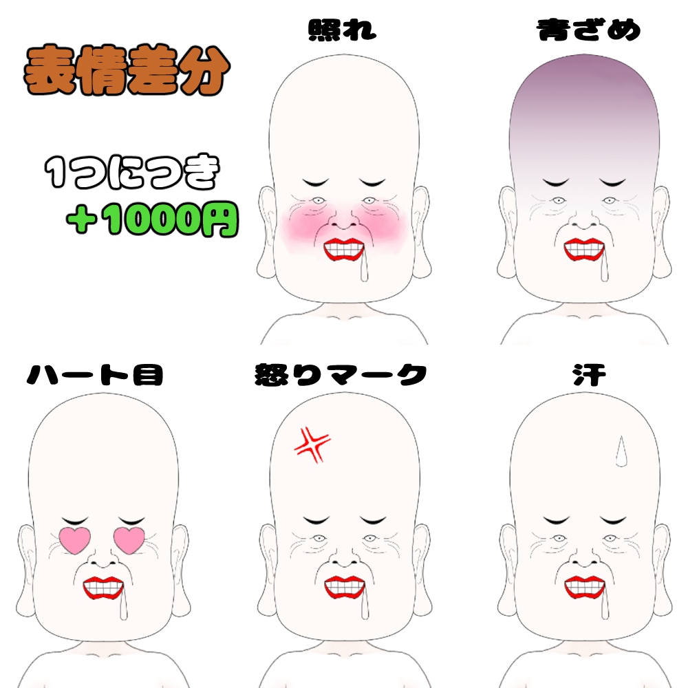 個性的なVtuber制作します オリジナルキャラクターをLive2Dモデリングします イメージ5