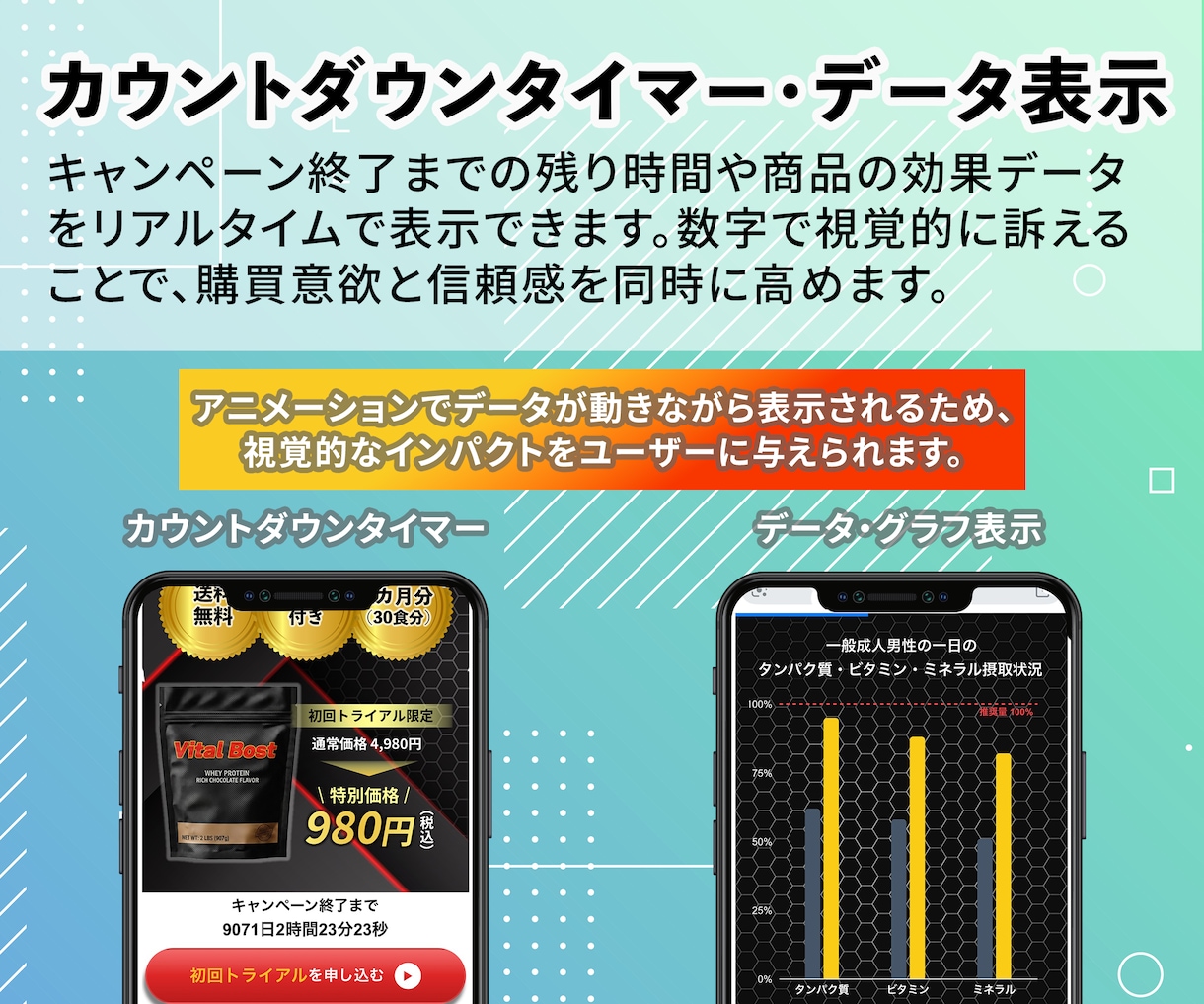 ツール費用ゼロ！スマホ特化スワイプ型LP制作します SNS広告にぴったり!スマホで売れるLPを制作 イメージ8