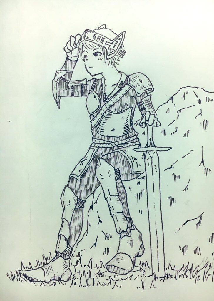 絵を描きます シンプルな一枚絵や全身絵が必要な方へ イメージ4