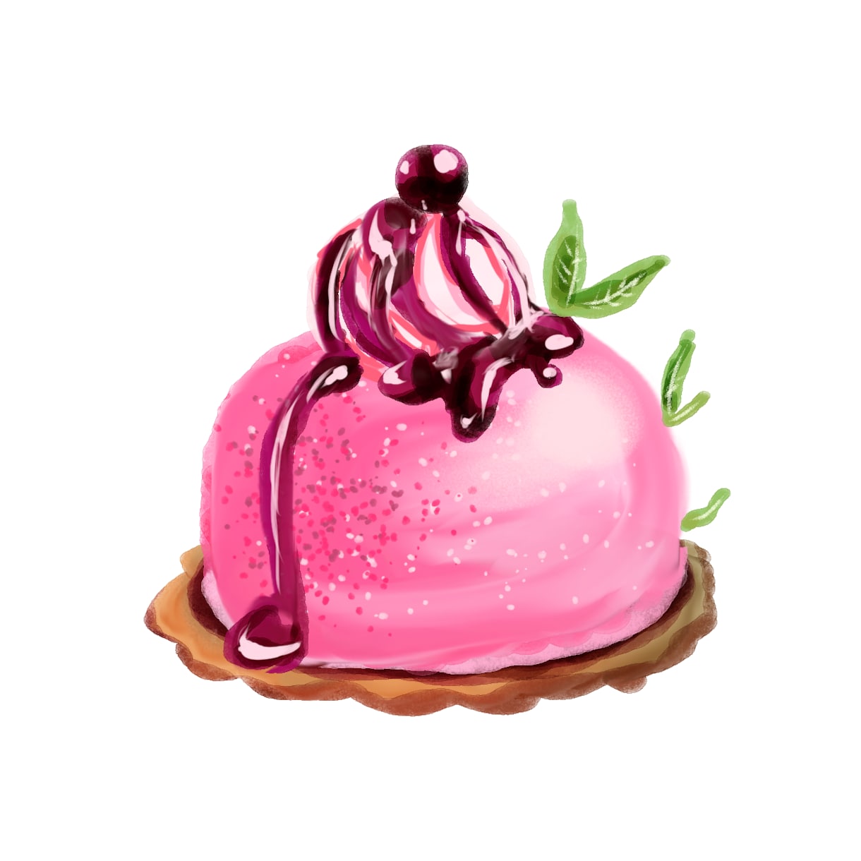 思わずきゅん♡とする美味しそうな食べ物を描きます あれ？イラスト調の食べ物なのに可愛くて美味しそう…！？ イメージ2