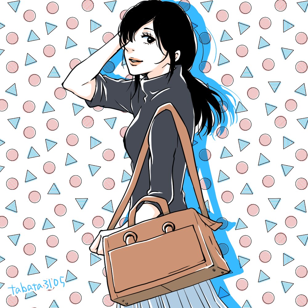 ちょっとレトロなオシャレ系人物イラスト描きます 80～90年代の漫画・アニメのようなテイストの人物イラスト イメージ3