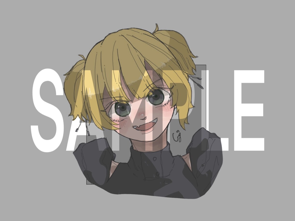 キャラクターアイコン描きます 新規絵もOK！ペア画や背景ありなども受け付けます イメージ3