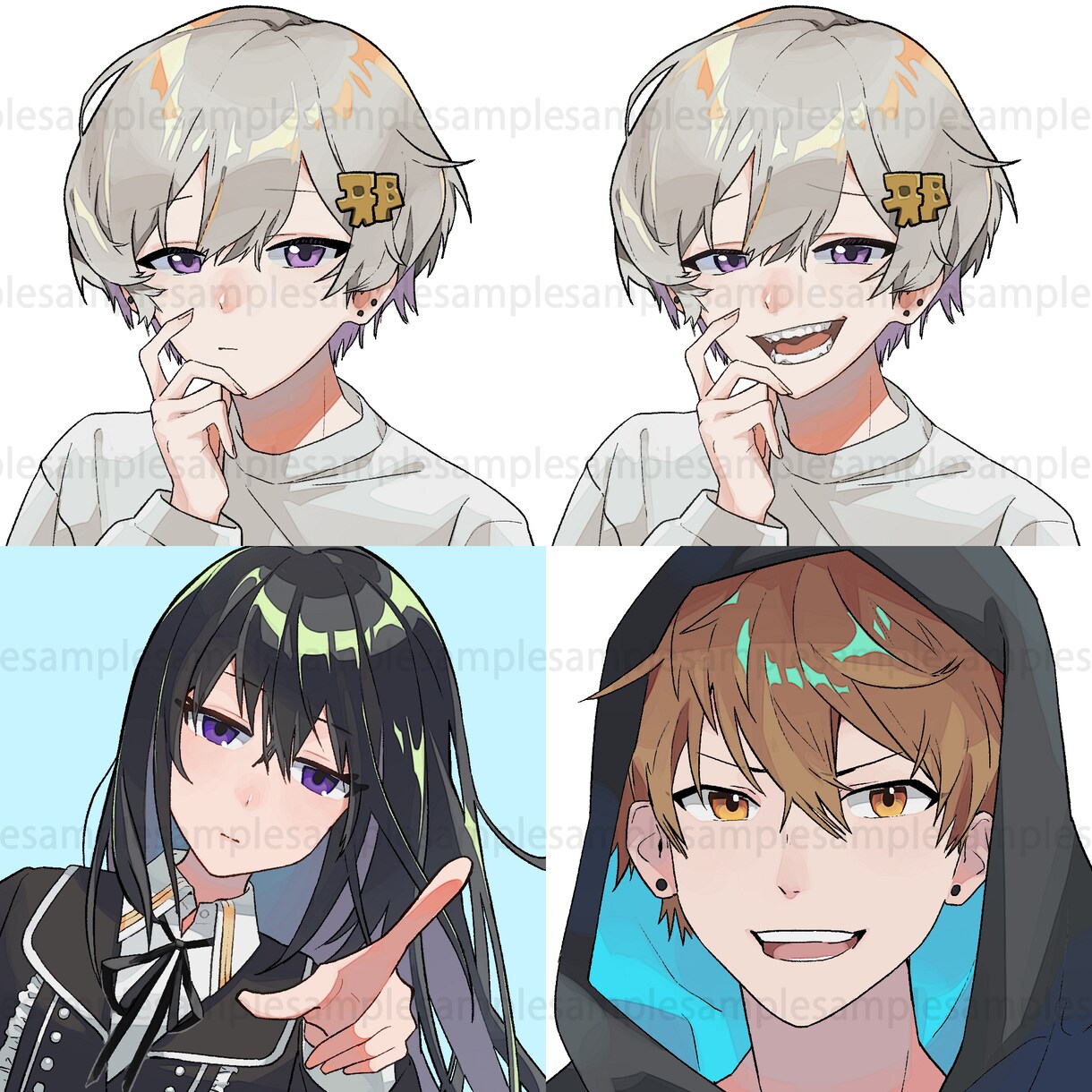 商用可・迅速丁寧◎おしゃれなSNSアイコン描きます 綺麗！かっこいい！ツイッター・YouTubeなどにおすすめ イメージ8