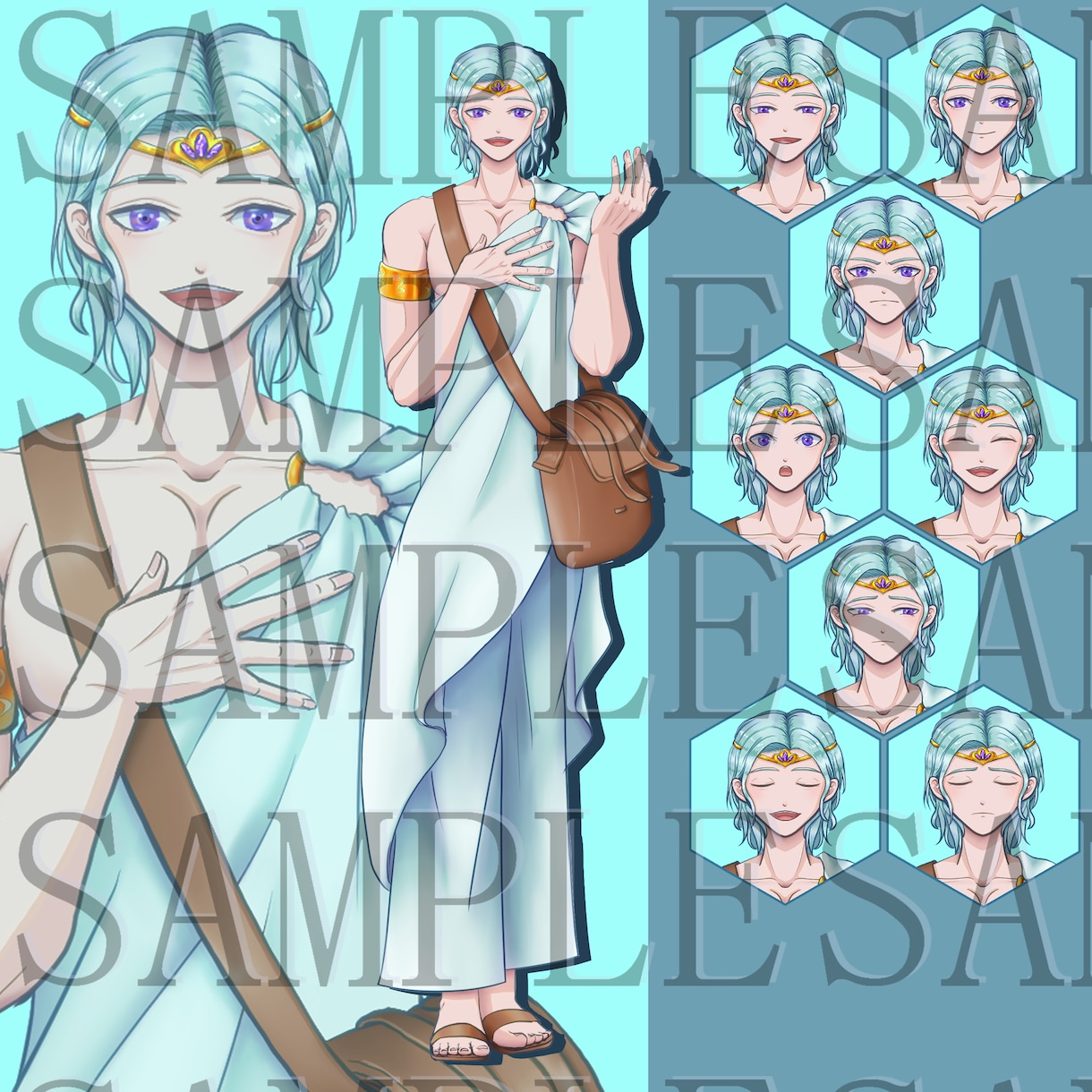 TRPGや配信に！表情豊かな立ち絵を丁寧に描きます 愛される個性豊かなその姿を全力で形にいたします イメージ3