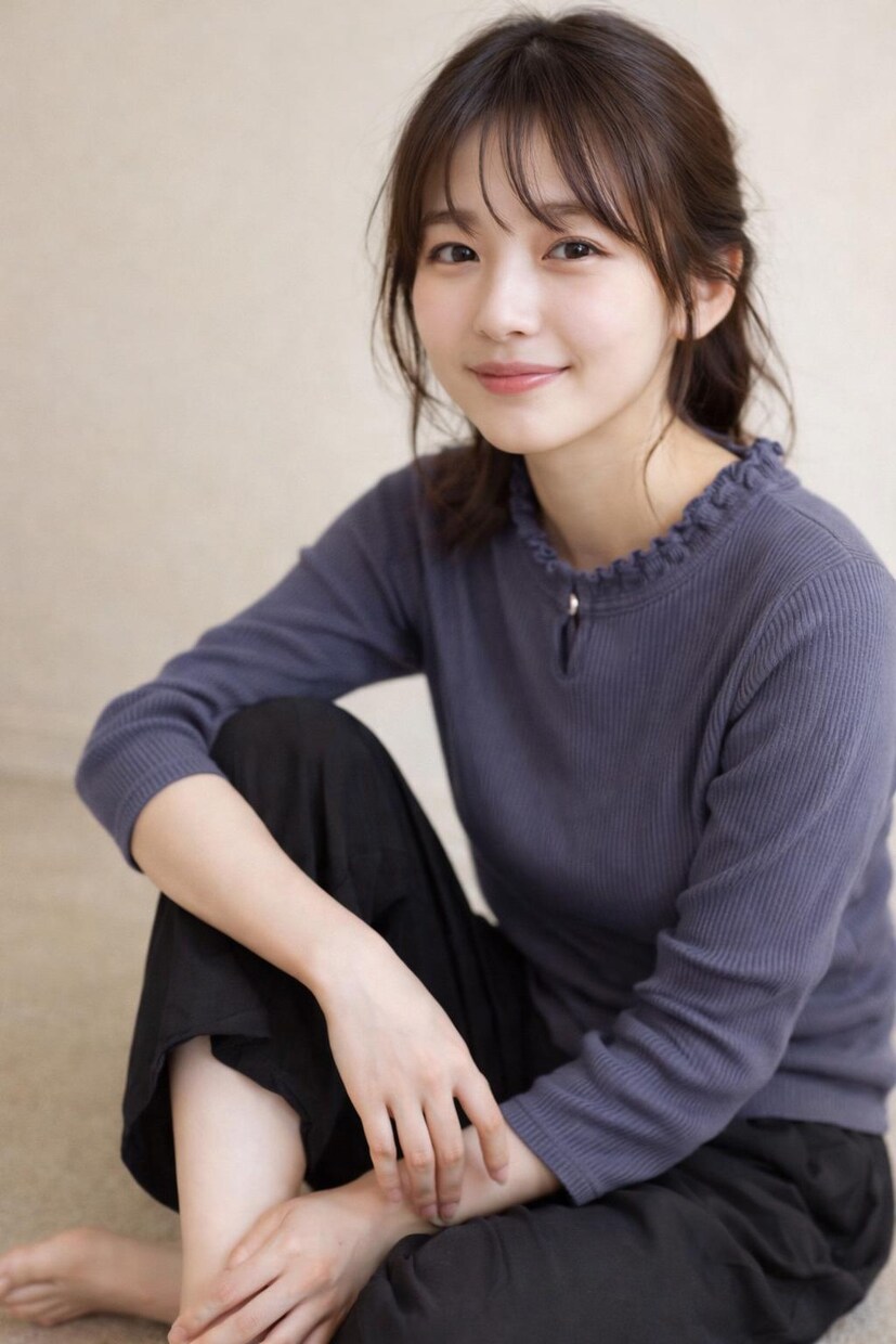 商品の画像を送って貰い人物が来ている画像を作ります 個人販売向けの着用イメージをAIで作成 イメージ4