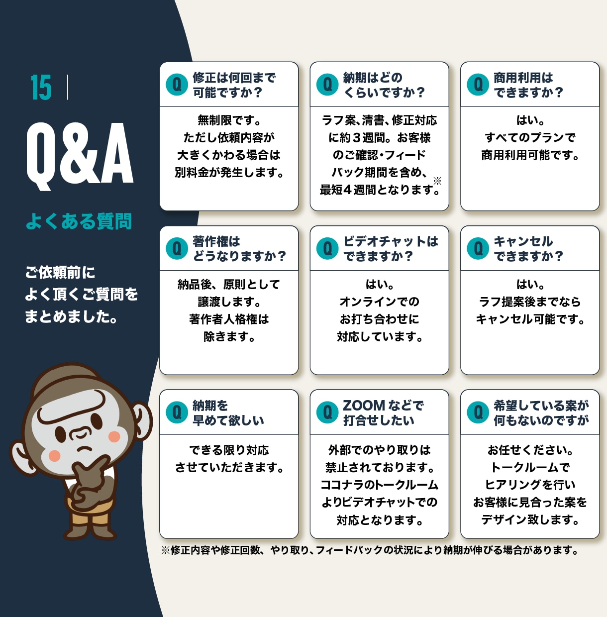 企業・サービスを印象づけるキャラクターを制作します 制作実績1500件以上！プロが理想のキャラクターを制作 イメージ15