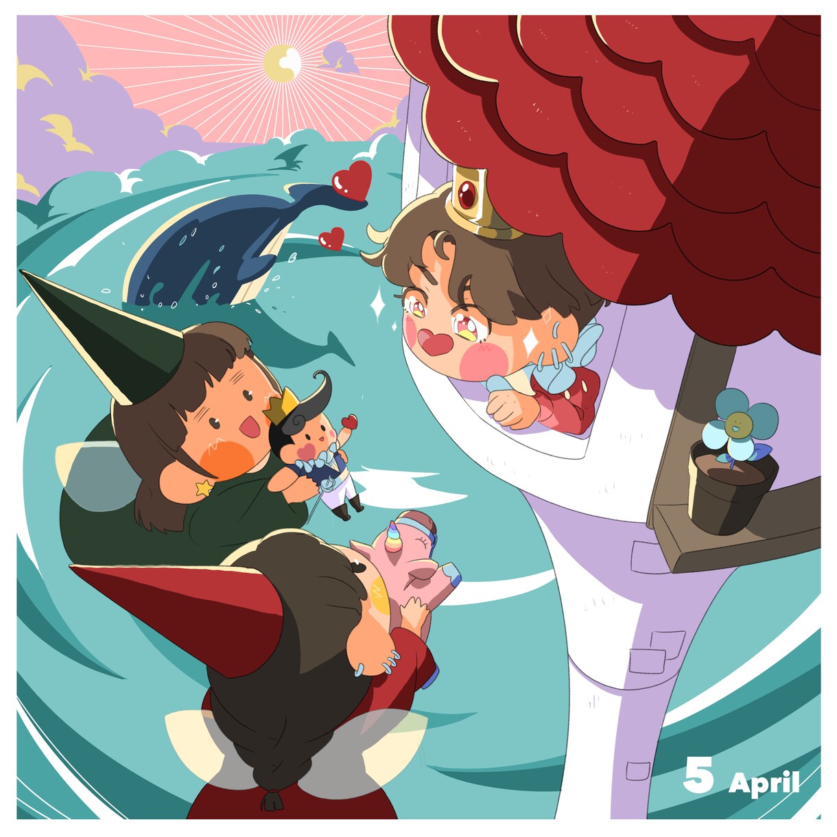 可愛い/かっこいい/チビキャラなどをお描きします アイコンや小説の挿絵、歌ってみた動画、立ち絵など是非༄ イメージ8