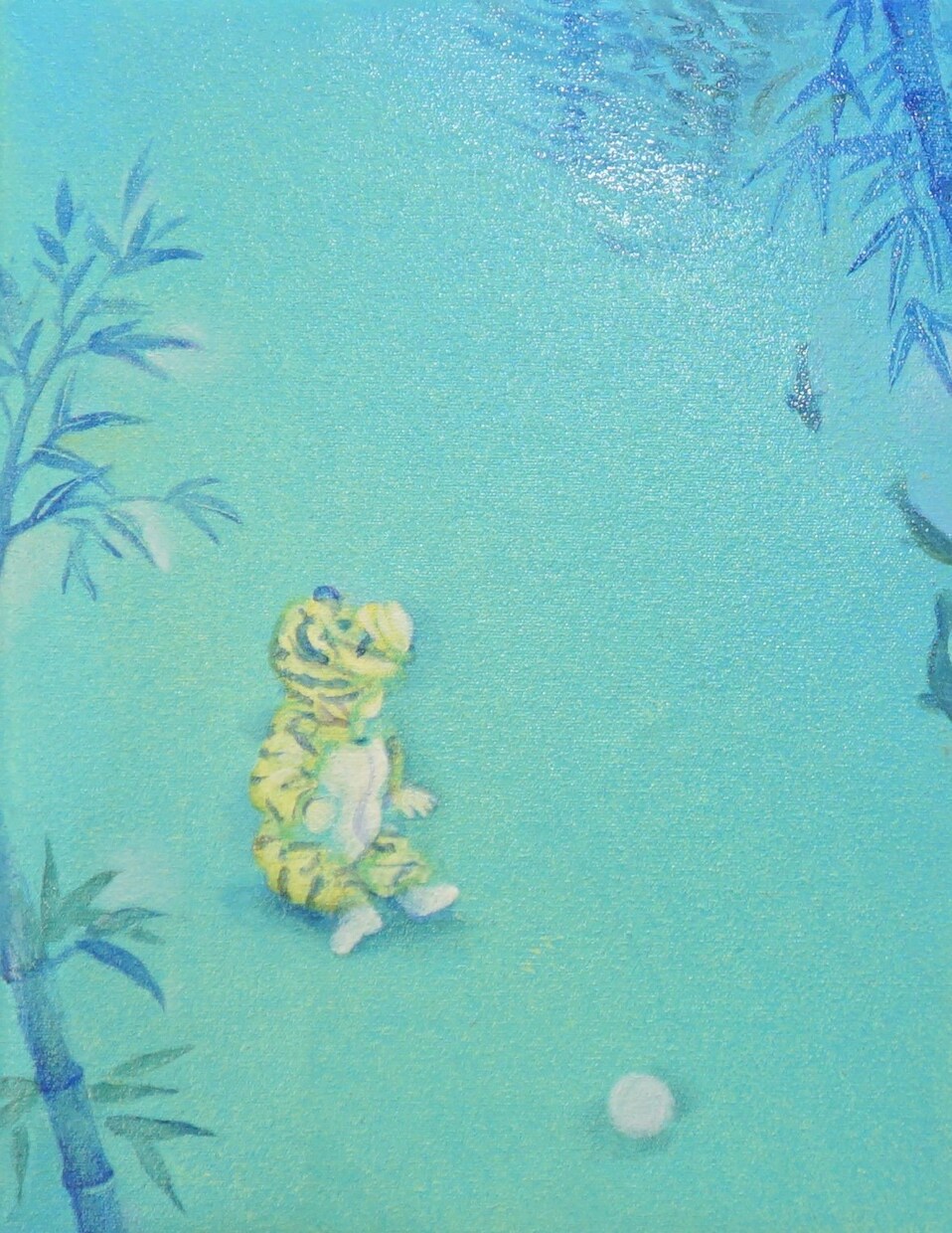 油彩で幻想的な風景画を描きます お好きなモチーフやキーワードをもとに、油彩画を描きます。 イメージ9