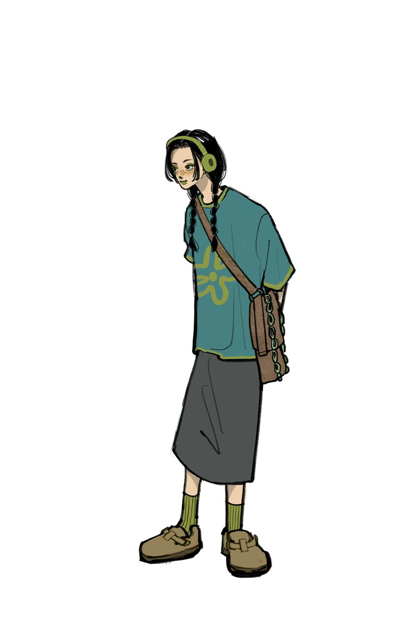 服好きの為の人物イラスト描きます ファッションにこだわったイラストが得意です。 イメージ3