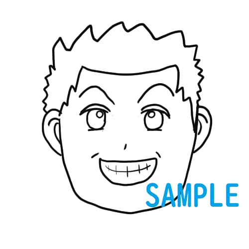 そっくり？！漫画風似顔絵お描きします モノクロの、ゆるくかわいいい似顔絵イラストです！アイコンにも イメージ8