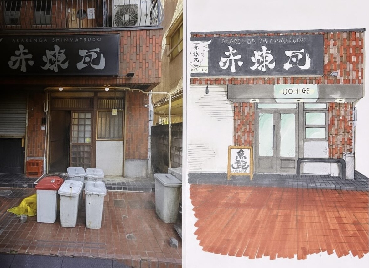 戸建てマンション間取り図手書き風にトレースします おしゃれなタッチでやわらかい雰囲気でわかりやすく★ イメージ10