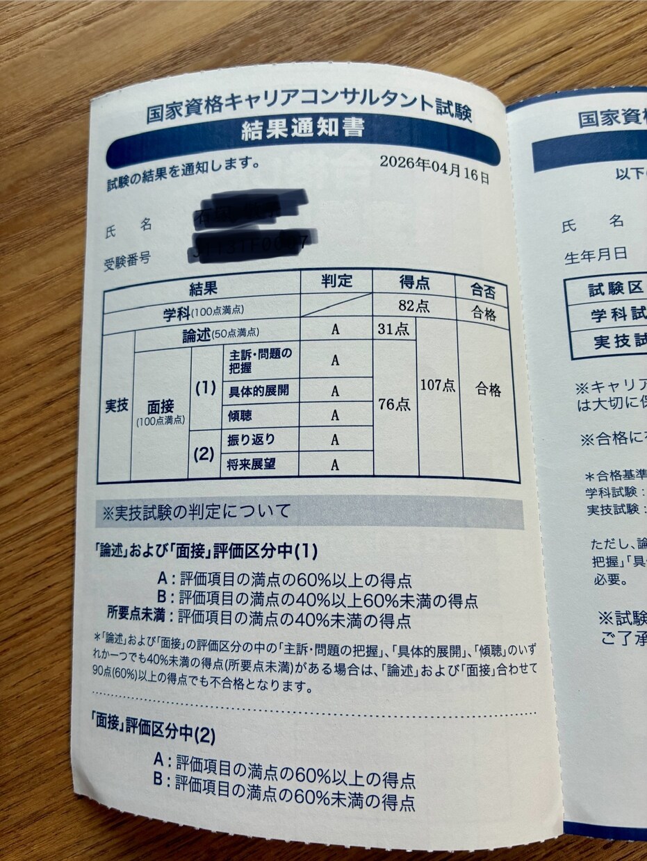 キャリアコンサルタント実技試験の練習相手をします 「落ち着いて話せるロープレ」を提供いたします イメージ3