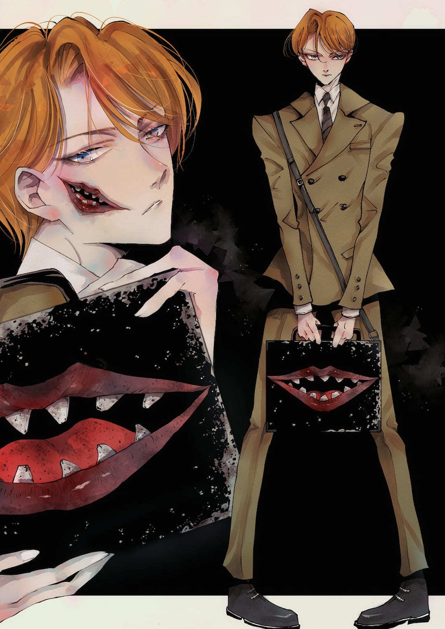 フルカラーイラストを制作します 繊細な作画。あなたのOC、オリジナルストーリーを一枚の絵に イメージ2