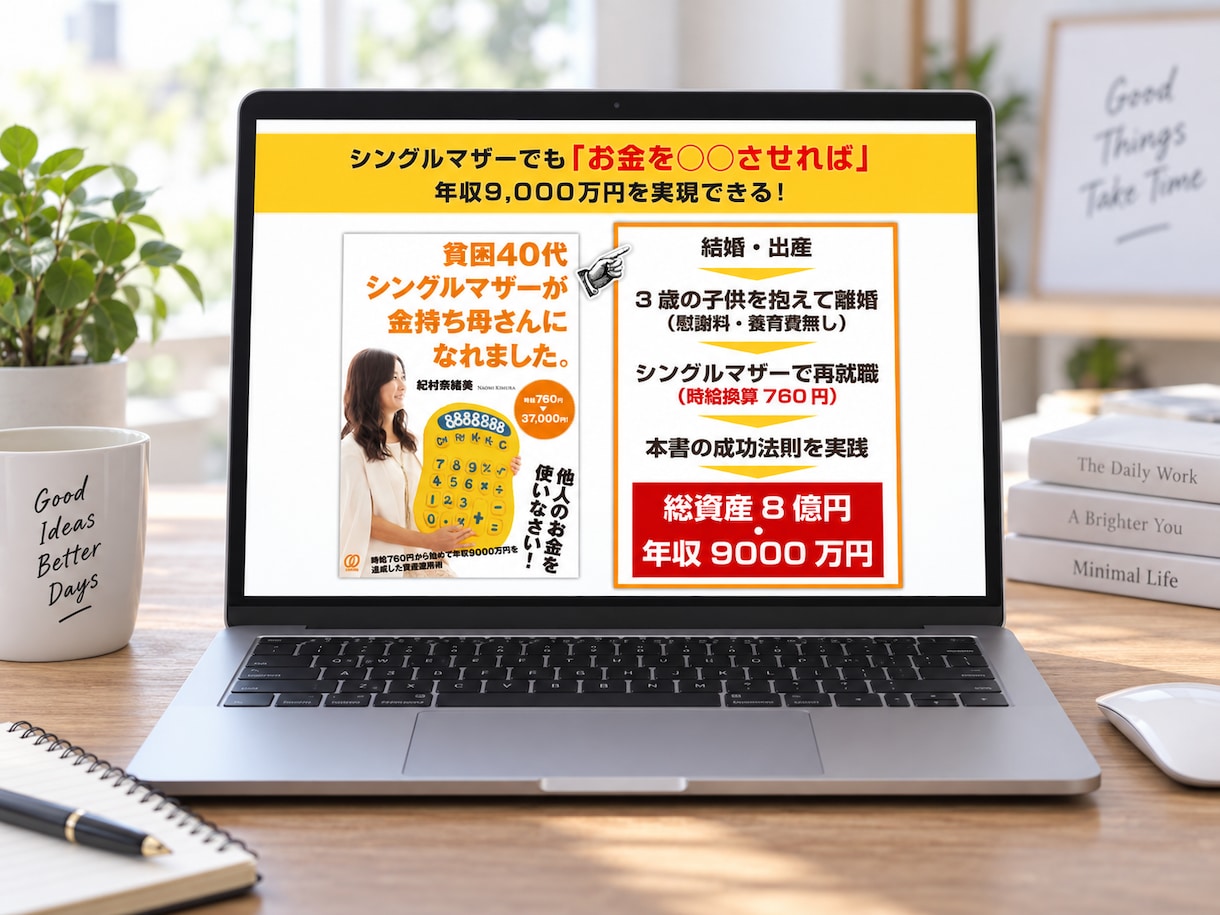 最短即日でシンプルなLP作成をします テキスト原稿だけでシンプルなLPを作成します イメージ2