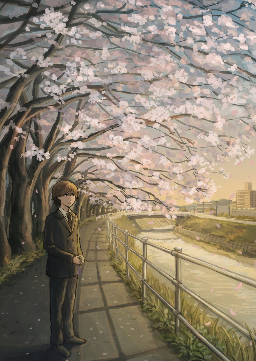 背景を中心とした一枚絵、イラスト描きます MV,歌ってみた、アイコンなどに使用出来る一枚絵作成致します イメージ5
