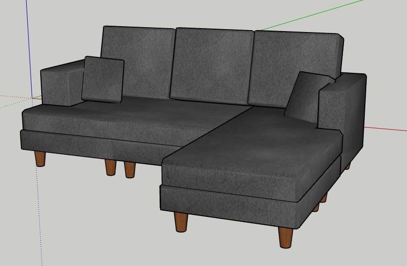 家具、内装の3Dモデリングを丁寧に作成します 家具や内装のイメージを3Dでわかりやすく形にします。 イメージ1