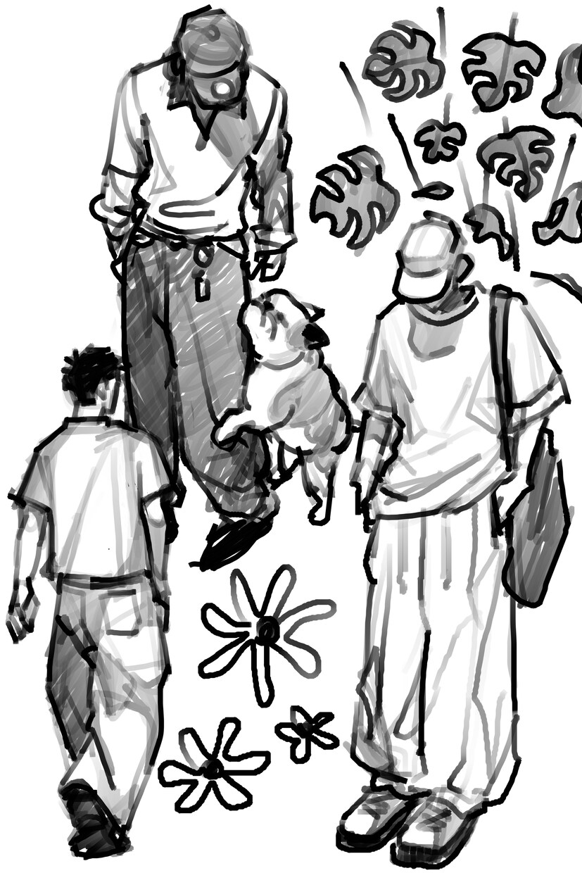 服好きの為の人物イラスト描きます ファッションにこだわったイラストが得意です。 イメージ6