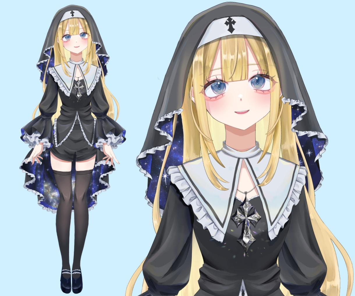 全工程！リッチな揺れのVTuberモデル制作します キャラデザ〜モデリングまで一括制作 イメージ2