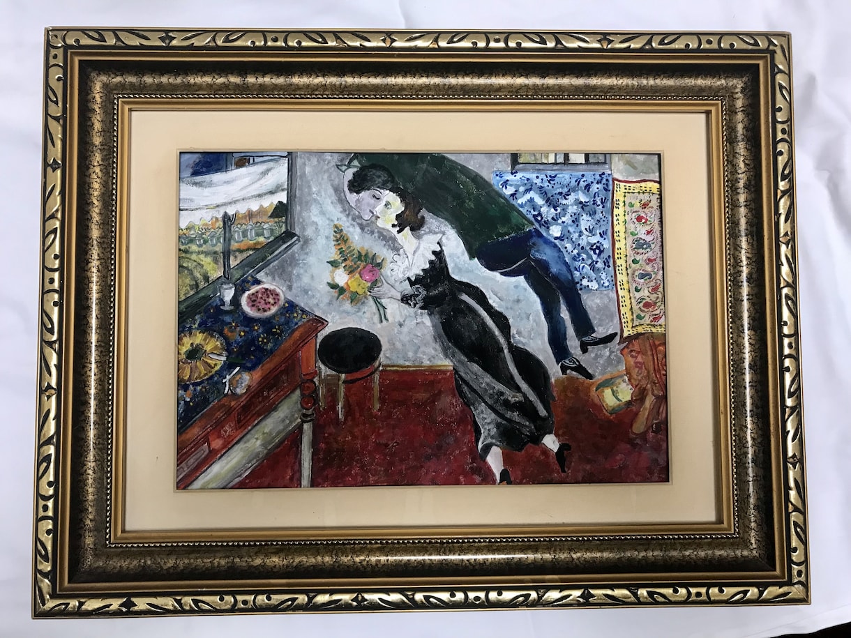 お好みの色をお選びします アクリル画の色のスキルや絵のストーリー性 イメージ1